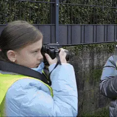 Szene aus der Stadtbegehung